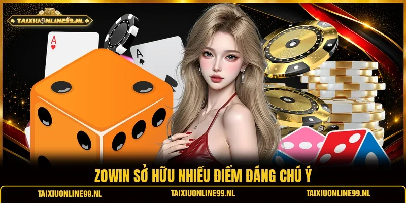 Zowin sở hữu nhiều điểm đáng chú ý